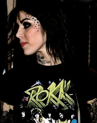 Kat Von D Forehead Tattoos